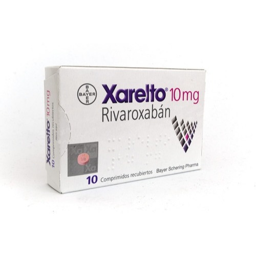 XARELTO 10 MG 10 COMPRIMIDOS Farmashop