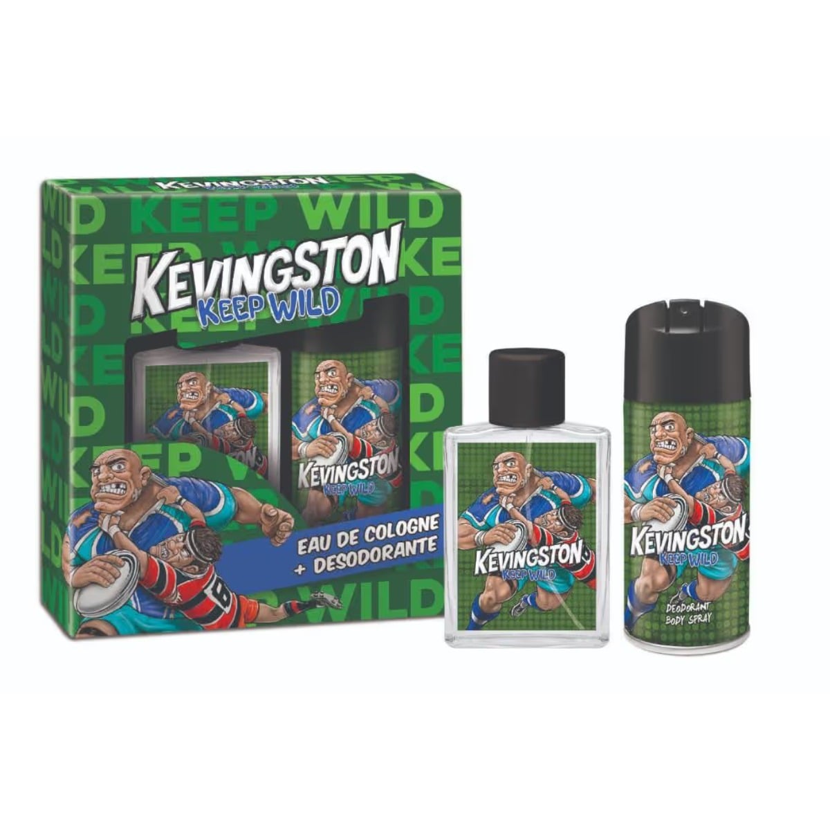 Pack Kevingstone Keep Wild Men EDC 95 ml + Desodorante 160 ml