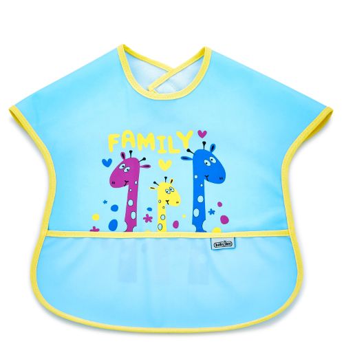 Babero Baby Jem Impermeable Azul