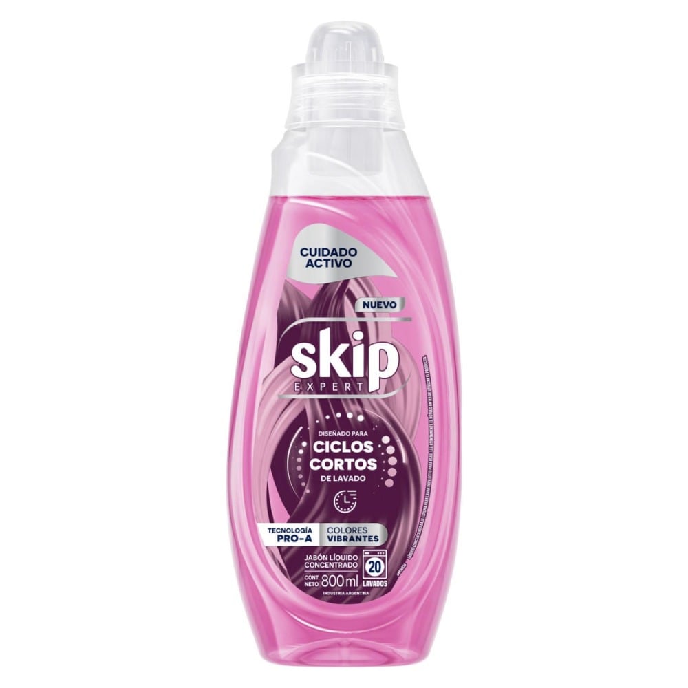 Jabón Líquido Skip Ciclos Cortos Cuidado Activo 800 ml