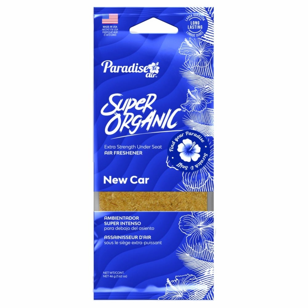 Bloque Ambientador Paradise Air Super Organic New Car 1 Unidad 