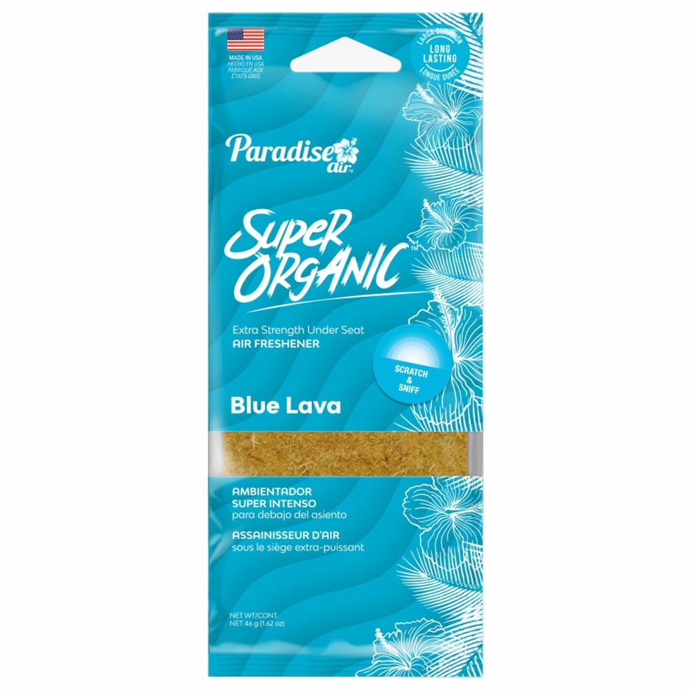 Bloque Ambientador Paradise Air Super Organic Blue Lava 1 Unidad