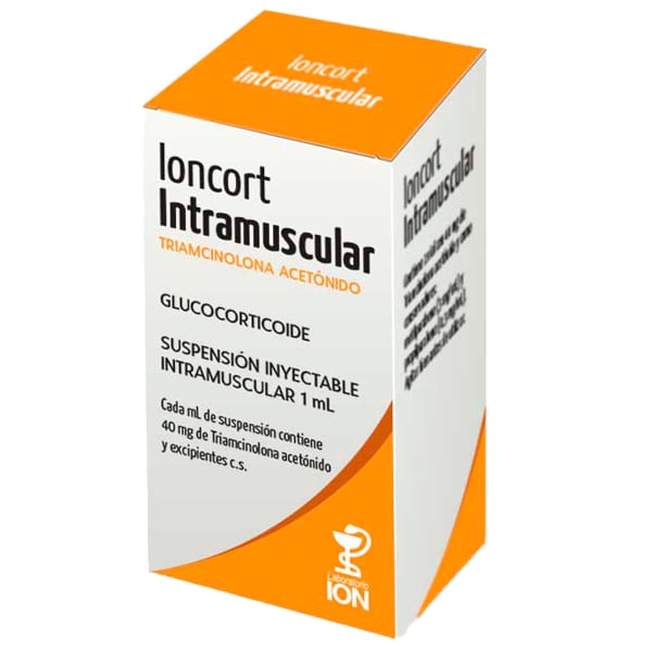 Ioncort Intramuscular Inyectable 40 mg 1 ml