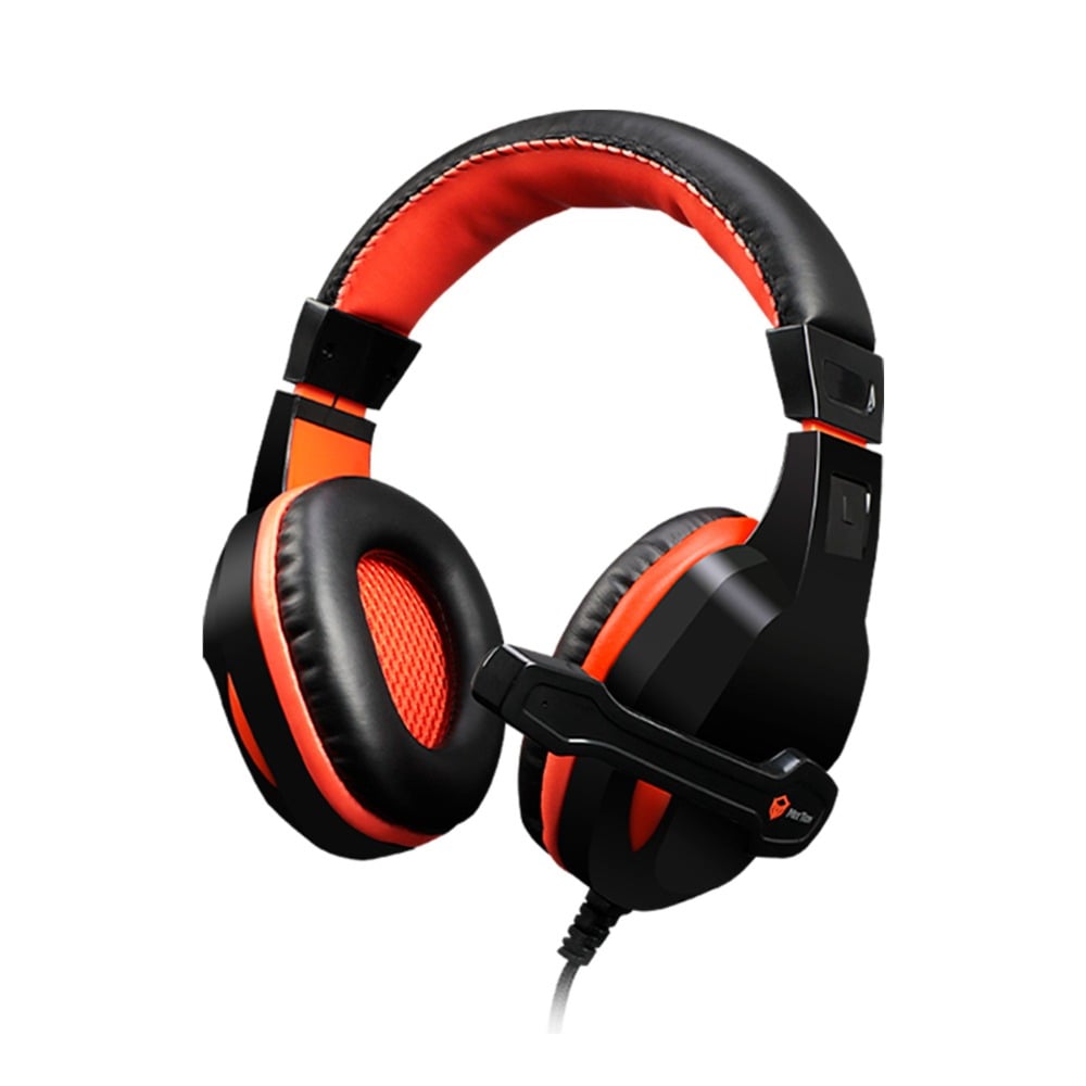 Auriculares Gaming Meetion MT-HP030 RGB Negro y Naranja