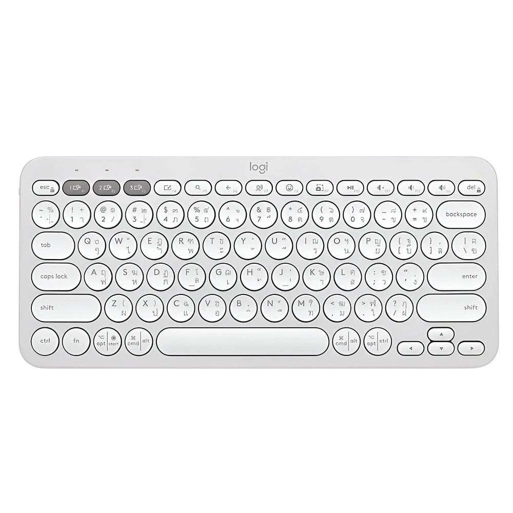 Teclado Inalámbrico Logitech K380S Blanco