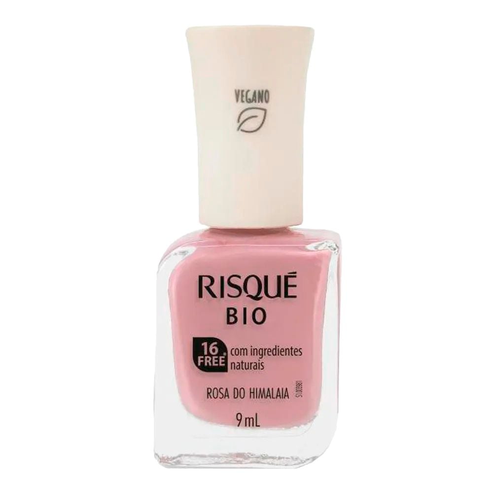 Esmalte Risqué Bio Rosa Do Himalaia 9 ml