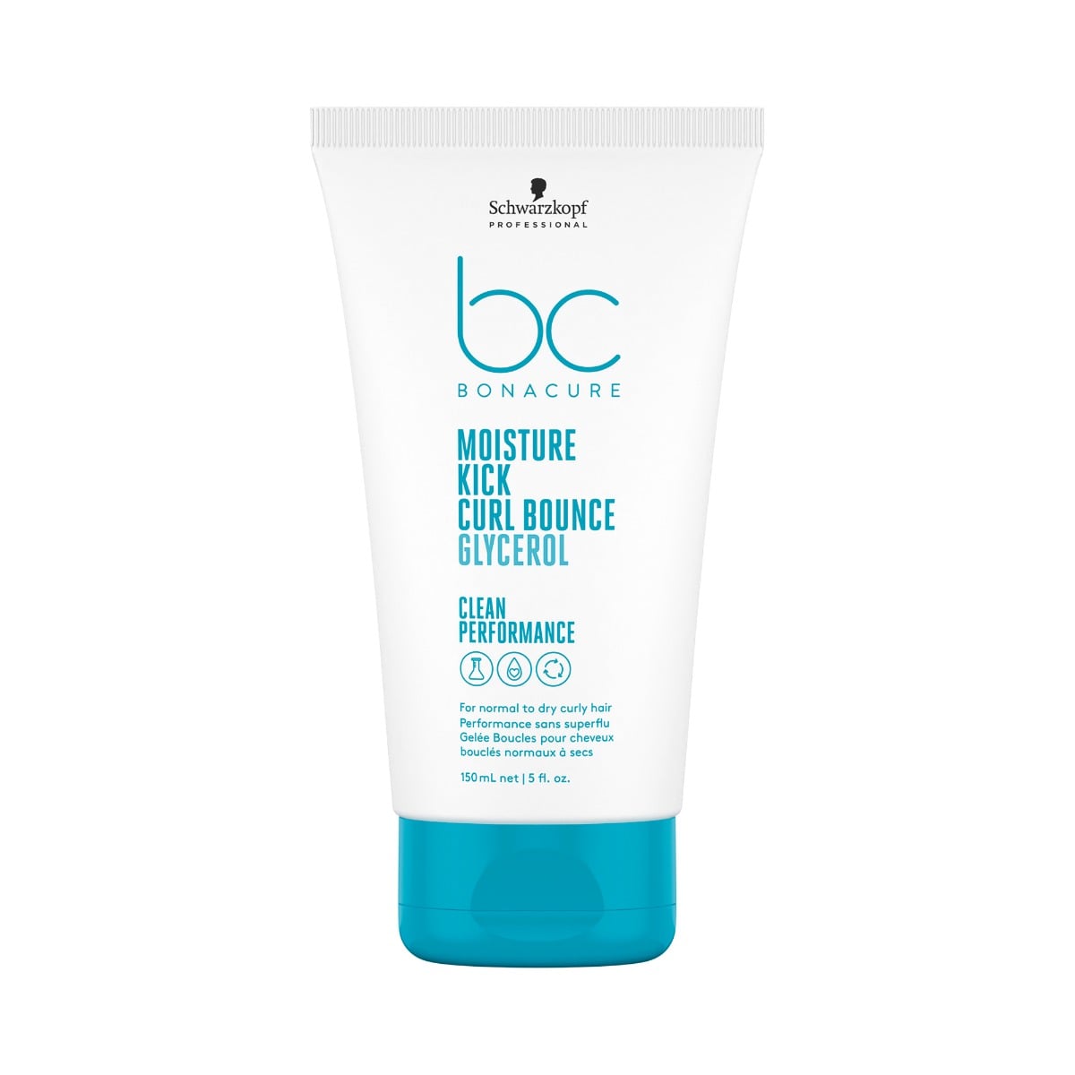 Crema de Peinar Schwarzkopf Bonacure Moisture Kick Rizos Elásticos 150 ml