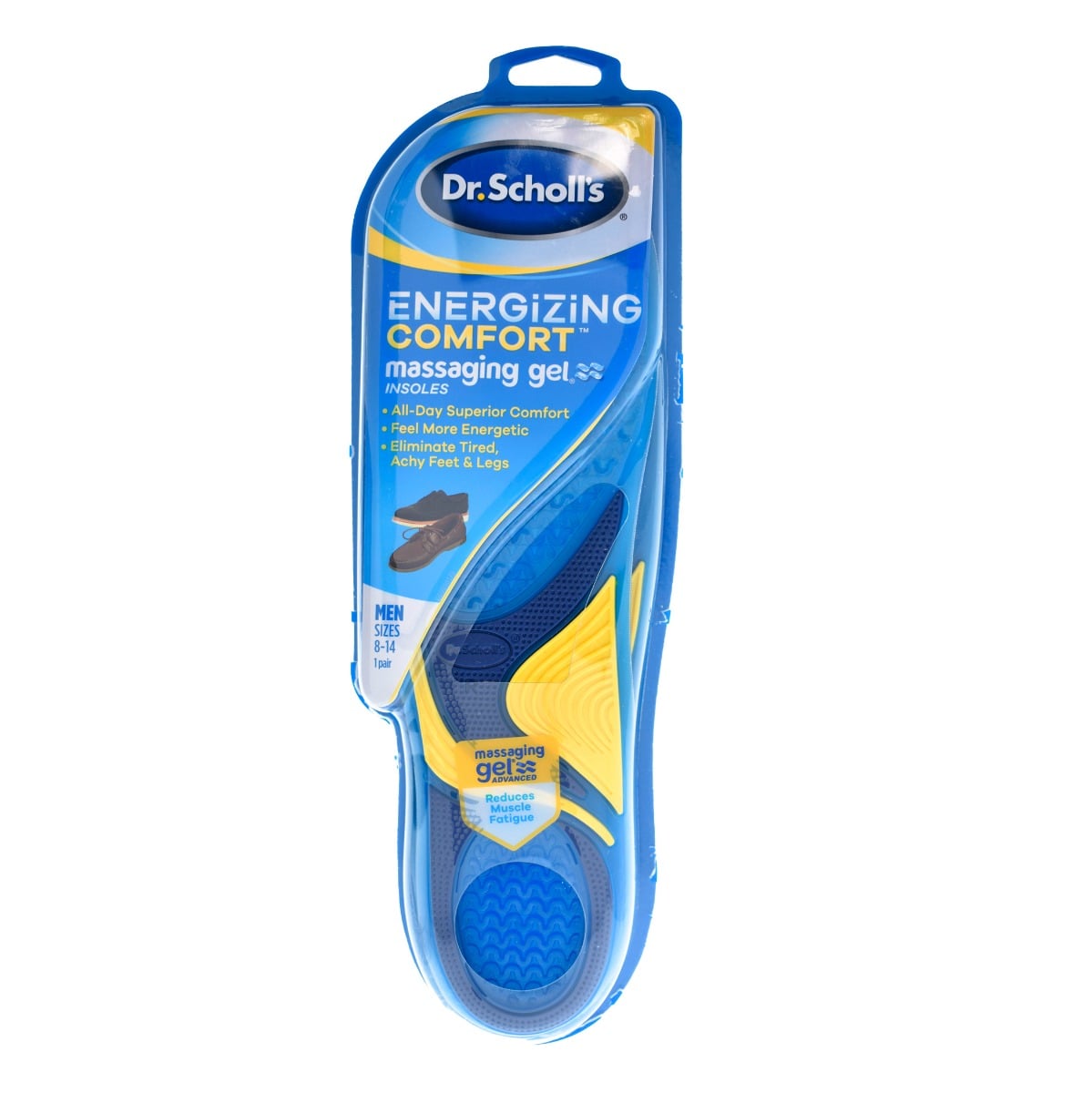 Plantilla con Gel Dr. Scholl's Comodidad Energizante para Hombres