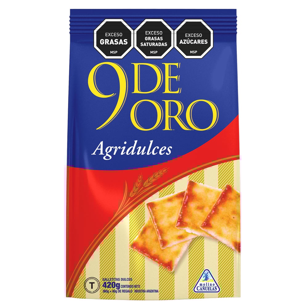 Galletas 9 de Oro Agridulces 420 g