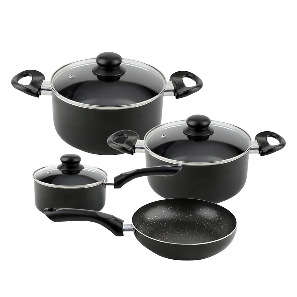 Batería de Cocina Cuori Línea Black 7 piezas