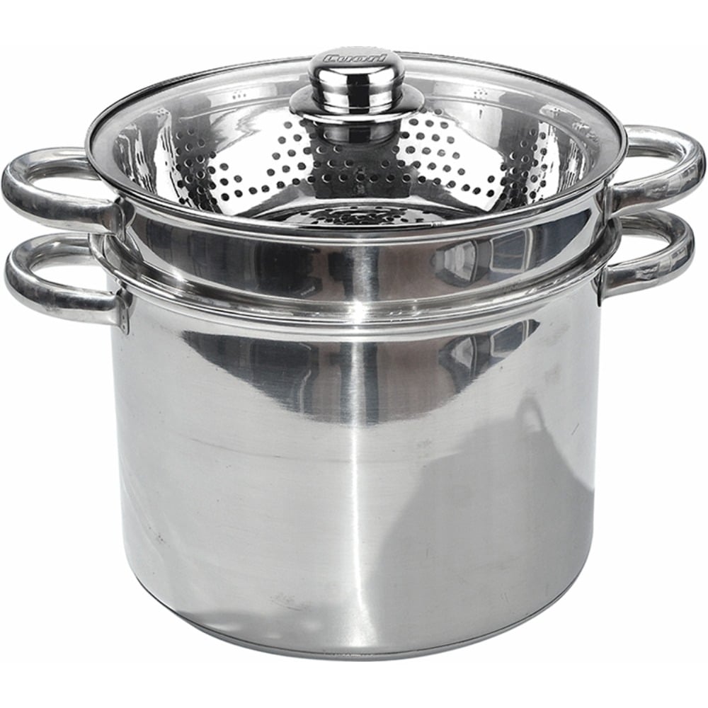 Olla Pastera Cuori Multifunción Modelo Vaporetto 4 Piezas 