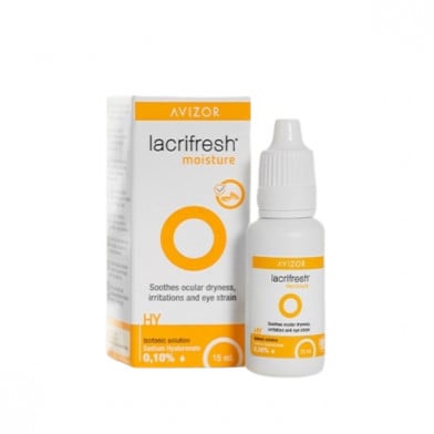 Lacrifresh 0.10% Solución Oftálmica 15 ml