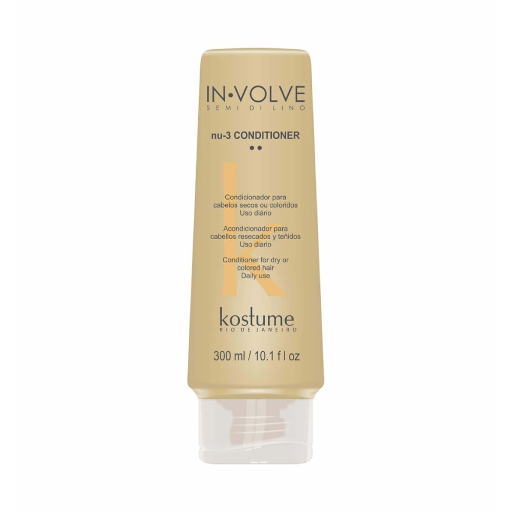 Acondicionador Kostume Involve Semi Di Lino 300 ml