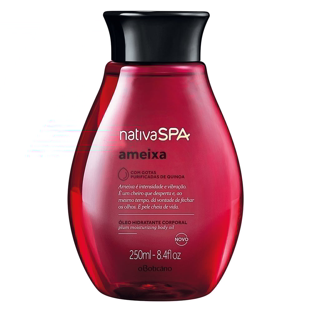 Aceite Corporal Hidratante O Boticário Nativa Spa Ameixa 200 ml