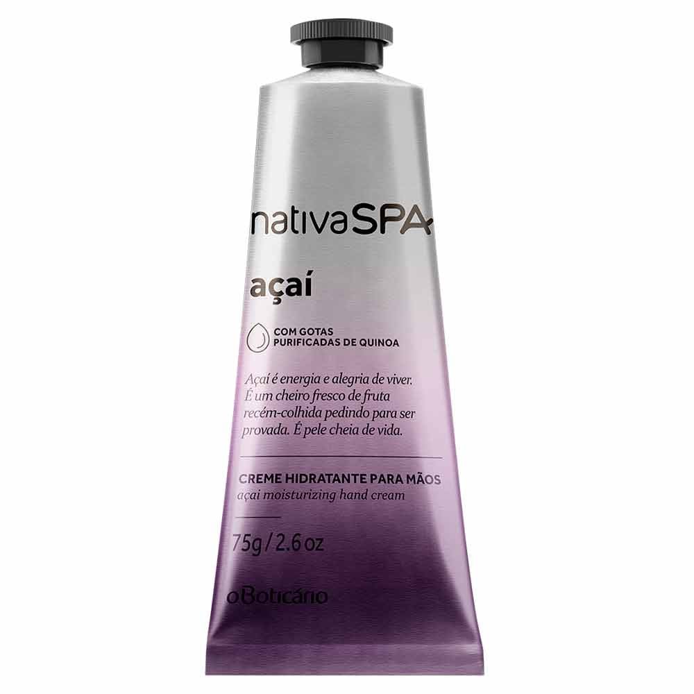 Crema de Manos O Boticário Nativa Spa Açaí 75 g