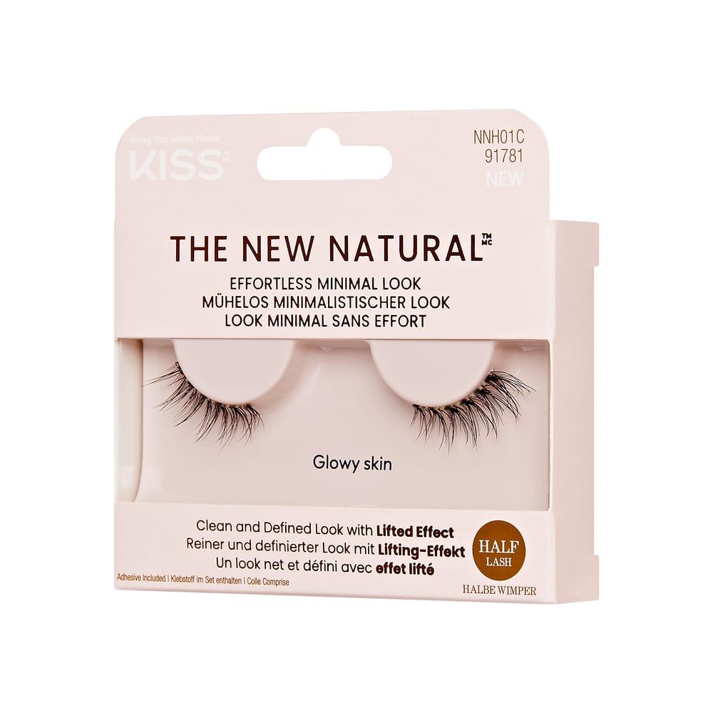 Pestañas Postizas Kiss NNH01 The New Natural Half Lash