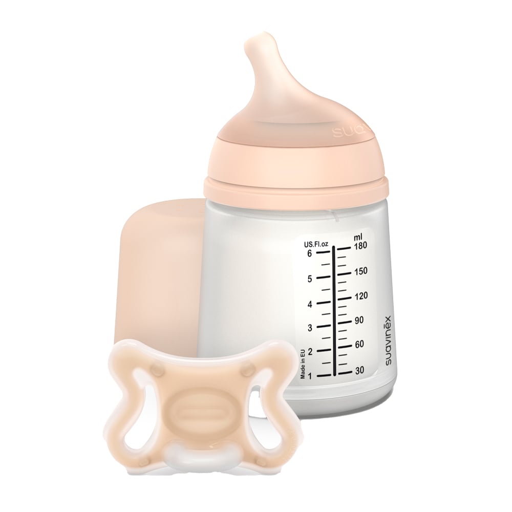 Set Suavinex SX PRO Mamadera y Chupete Zero Zero Fair +0 Meses