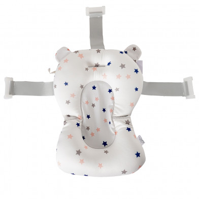 Almohadón de Baño Rabbit para Bebé Blanco con Estrellitas