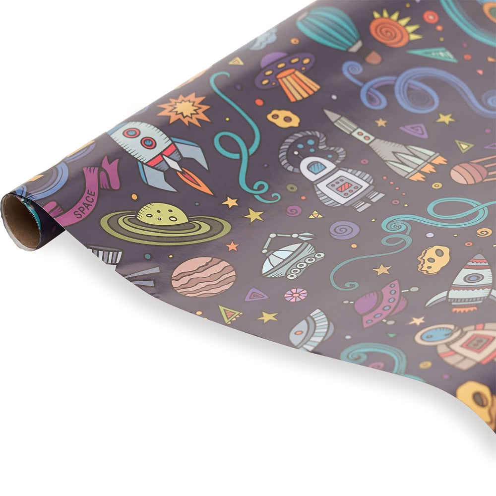 Papel De Regalo Happy Paper Espacio 50 x 70 cm