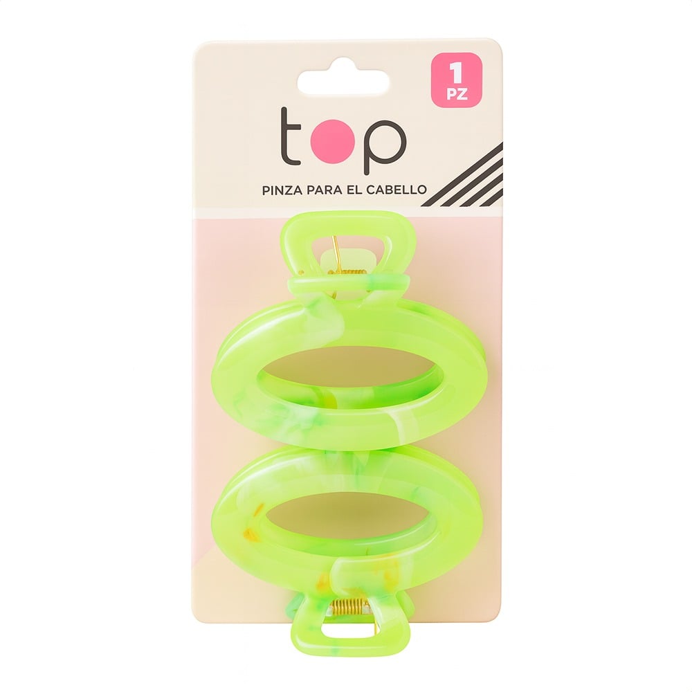 Pinza para el Pelo Top Verde 1 Unidad