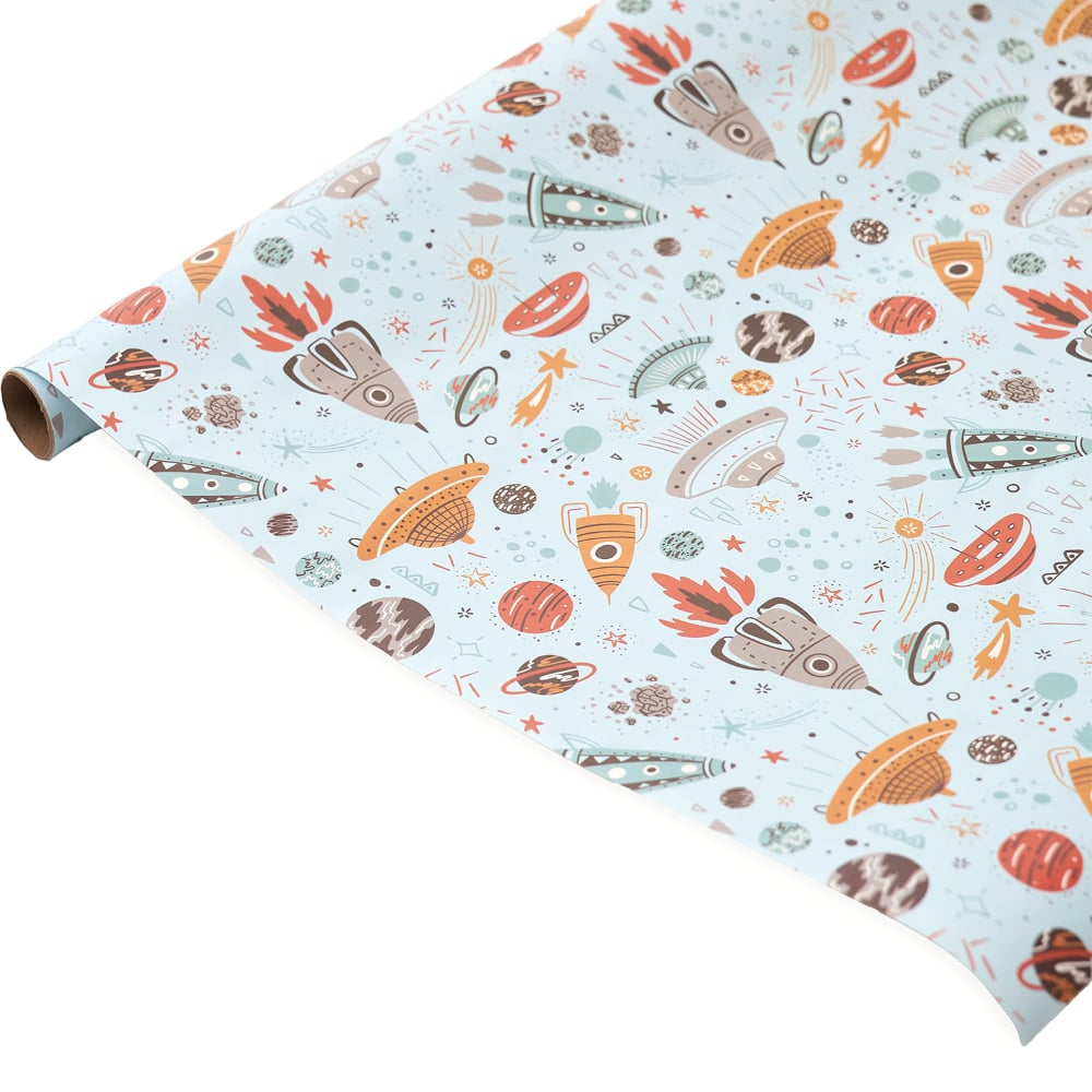 Papel de Regalo Happy Paper Naves 50 x 70 cm