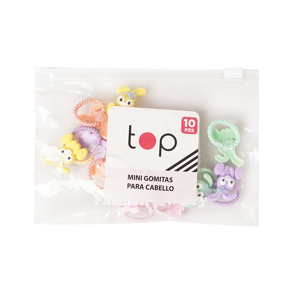 Mini Gomitas para el Pelo Top 10 Unidades