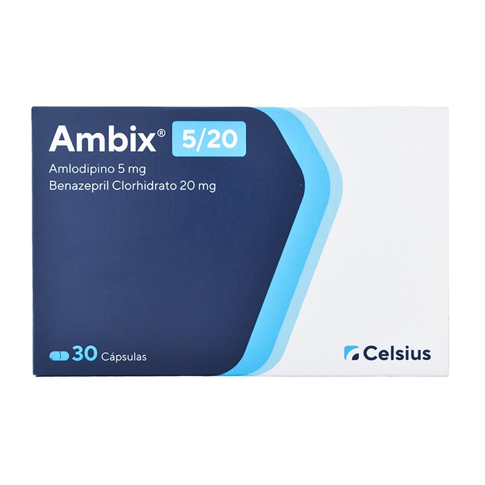 Ambix 5 mg/20 mg 30 Cápsulas
