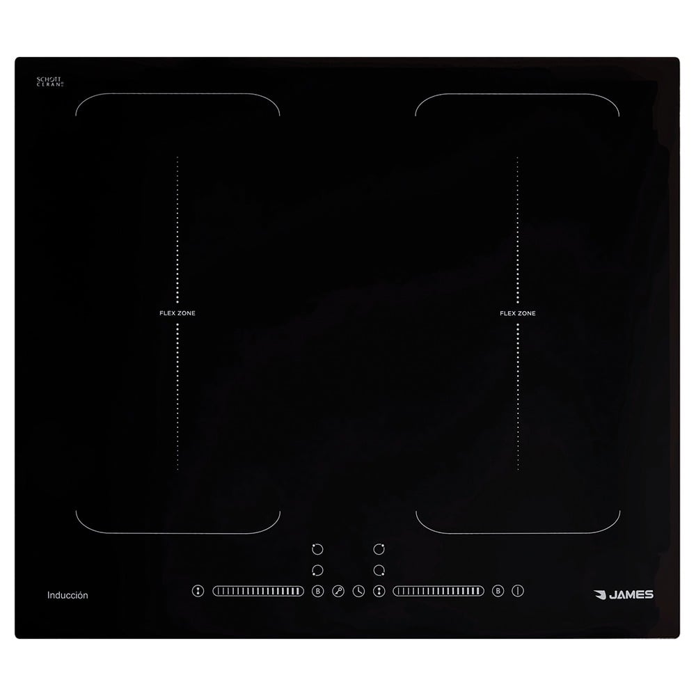 Anafe por Inducción Magnética James 4P G3 FLEX Negro