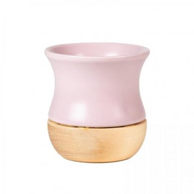 Mate Terrano Wood Cerámica Lila