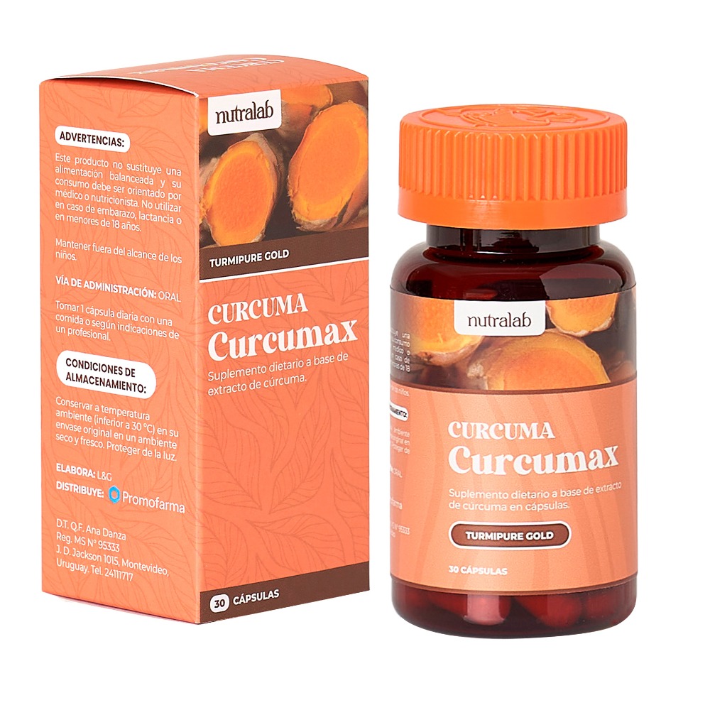 Suplemento Curcumax 30 Cápsulas