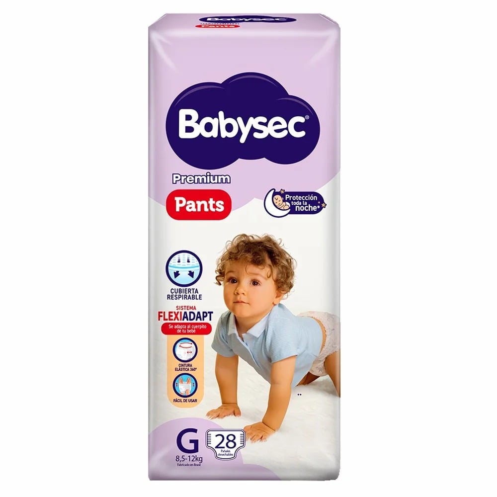 Pañales Babysec Premium Pants