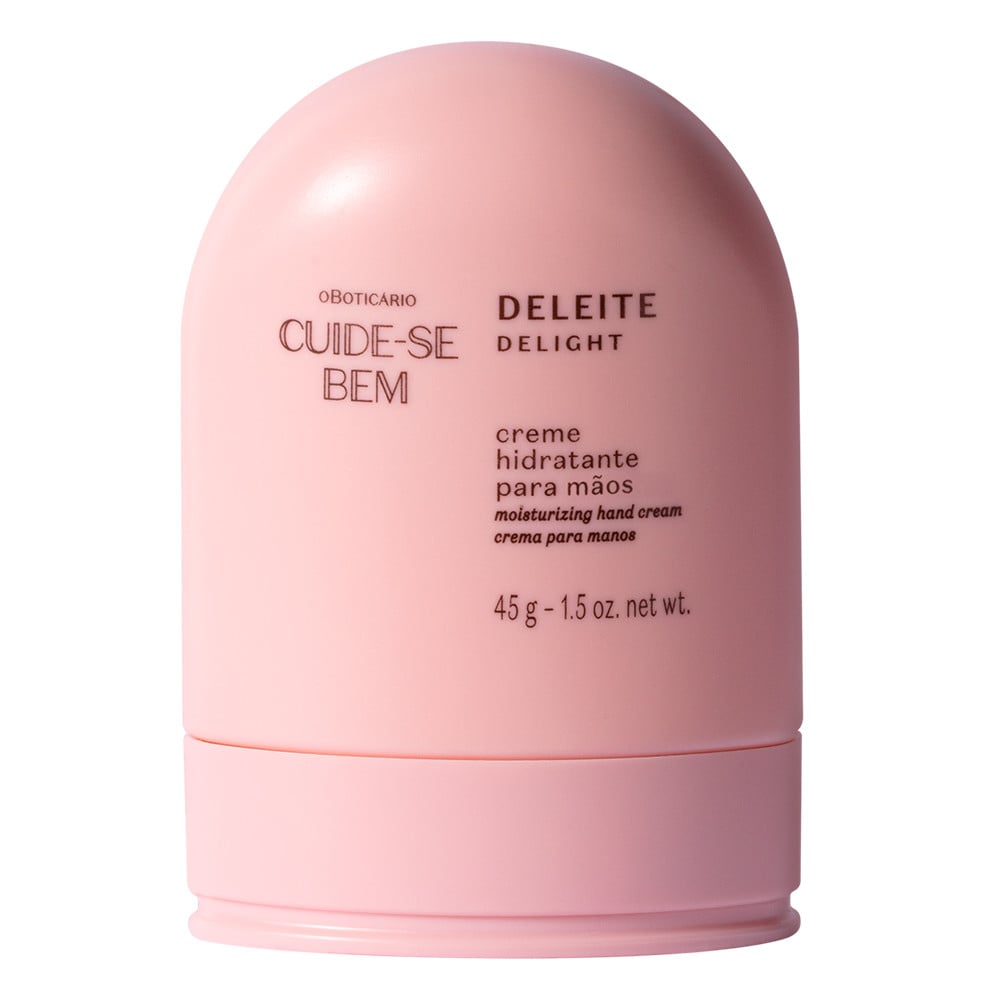 Crema de Manos O Boticário Cuide-Se Bem Deleite 45 g