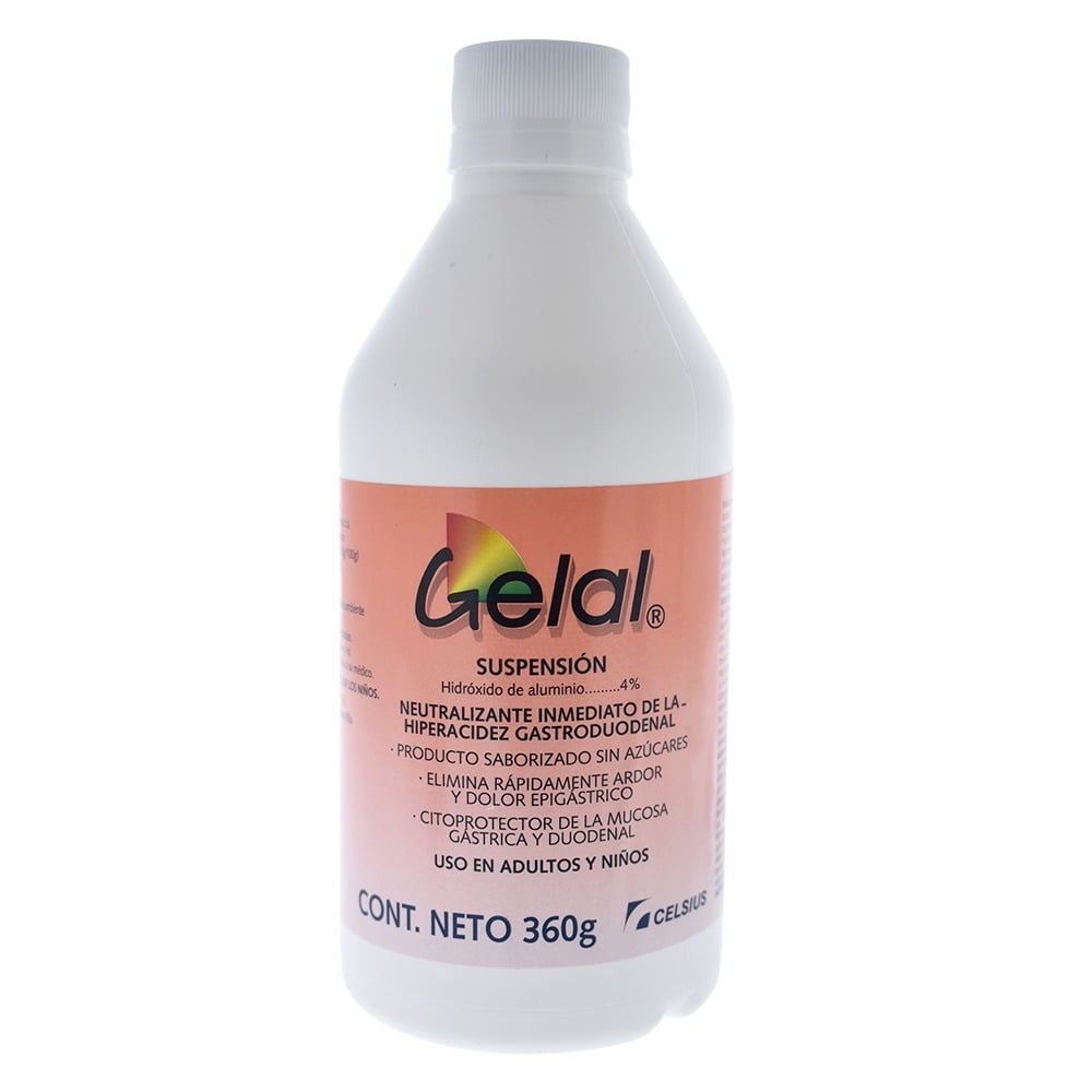 Gelal 4% Suspensión 360 g