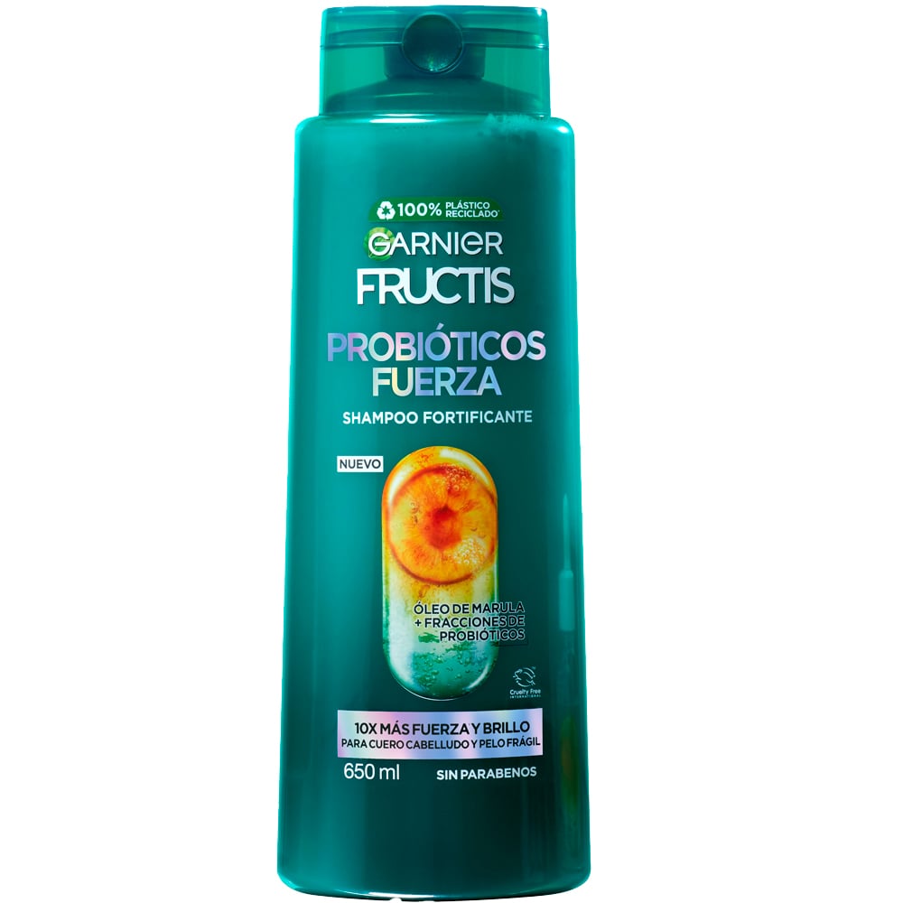 Shampoo Fructis Probióticos Fuerza 650 ml