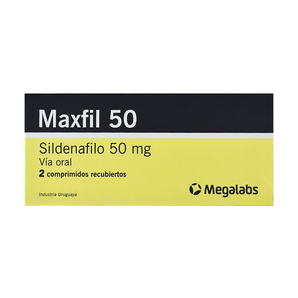 MAXFIL 50 MG 2 COMPRIMIDOS