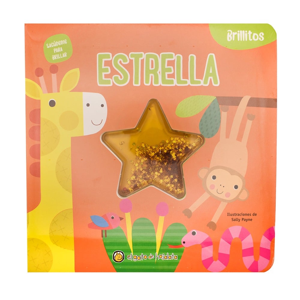 Libro Brillitos de silicona - estrella