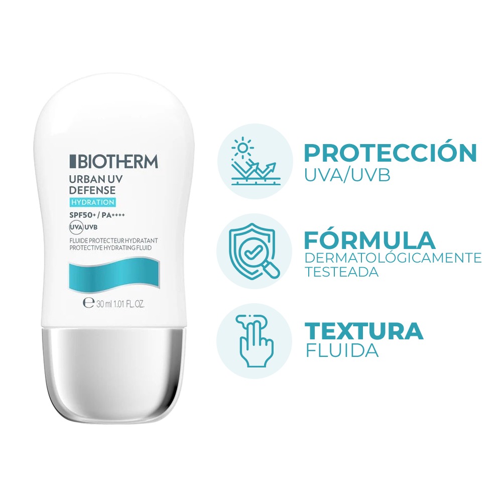 Protector Solar Biotherm Urban UV Defense Fluid FPS50 30 ml