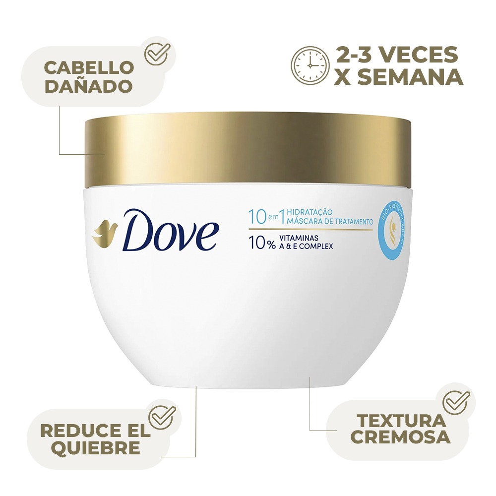 Mascarilla Capilar Dove Hidratación 270 g