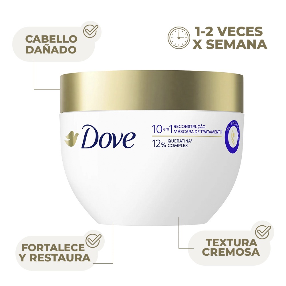 Mascarilla Capilar Dove Reconstrucción 270 g