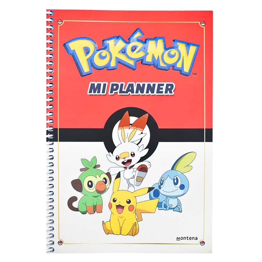 Libro Planner Pokémon