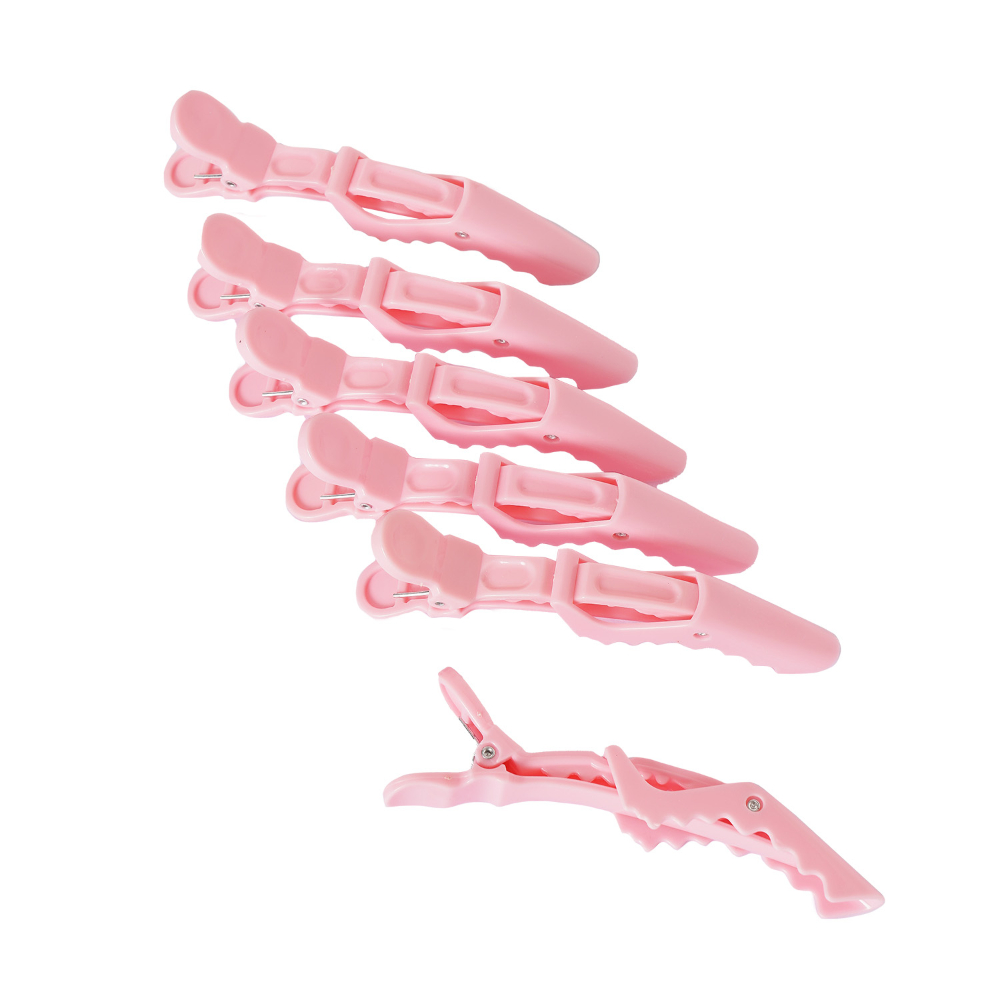 Pinzas para el Pelo Top Premium Rosadas 6 Unidades
