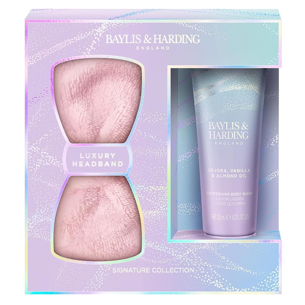 Gel de Ducha Baylis & Harding Jojoba Vanilla Corporal 125 ml + Vincha