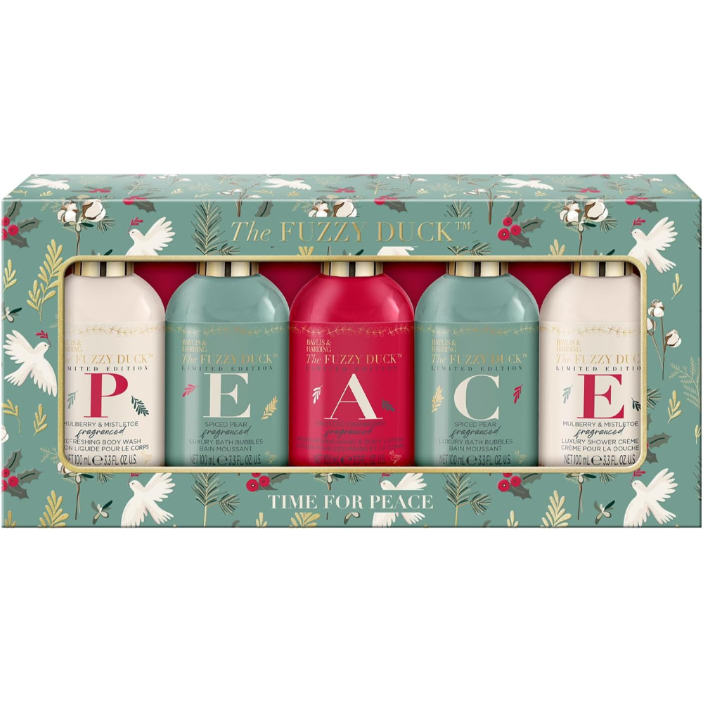 Set de Baño Baylis & Harding The Fuzzy Duck Winter Peace 5 Unidades