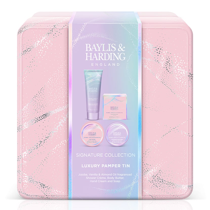 Set Baylis & Harding Jojoba, Vanilla Lata 4 Unidades