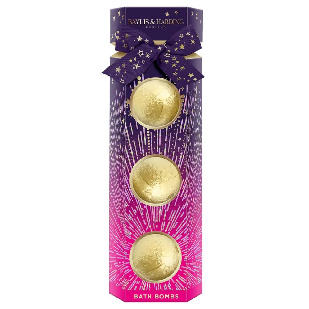 Bombas de Baño Baylis & Harding Moonlight Fig Bath Bombs Luxury 3 Unidades