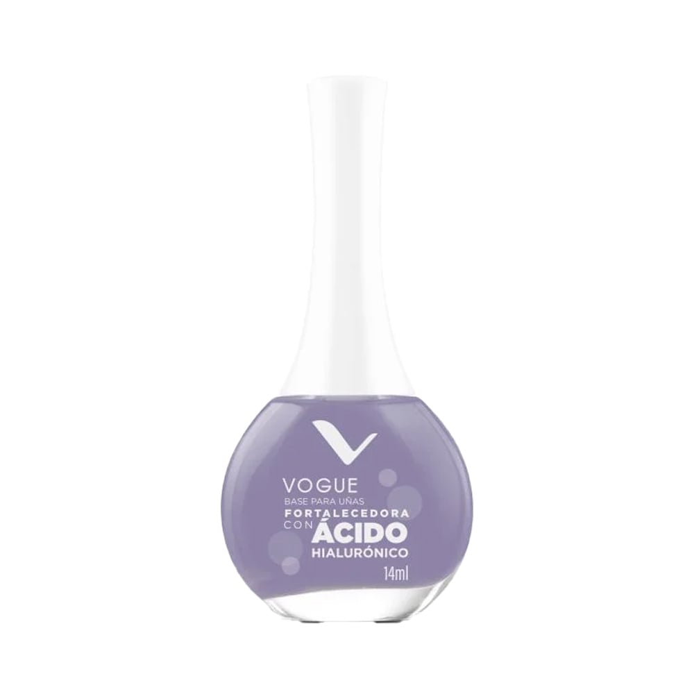 Esmalte Vogue Base Fortalecedora Ácido Hialurónico 14 ml