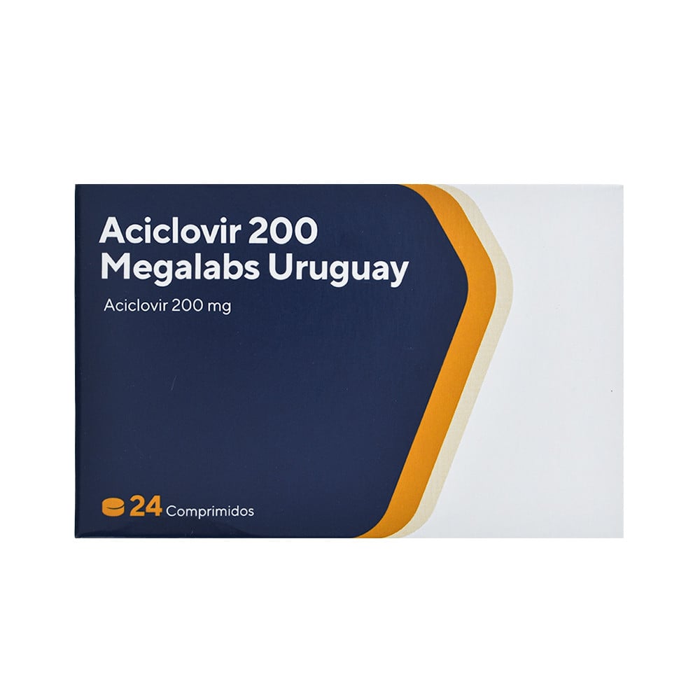 Aciclovir 200 mg 24 Comprimidos