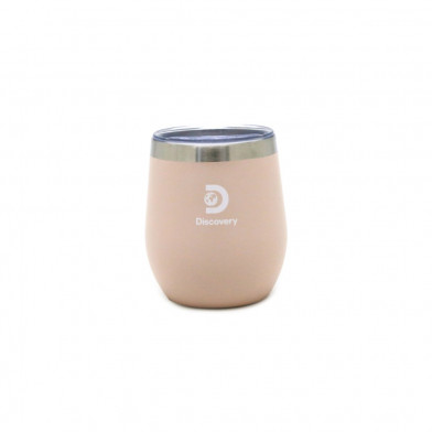 Mate con Tapa Discovery Rosado 280 ml