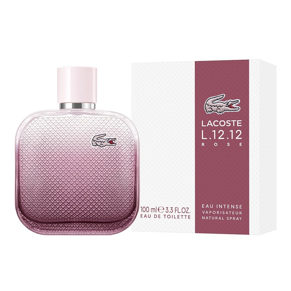 Perfume Lacoste L.12.12 Rose Intense Femme EDT 100 ml