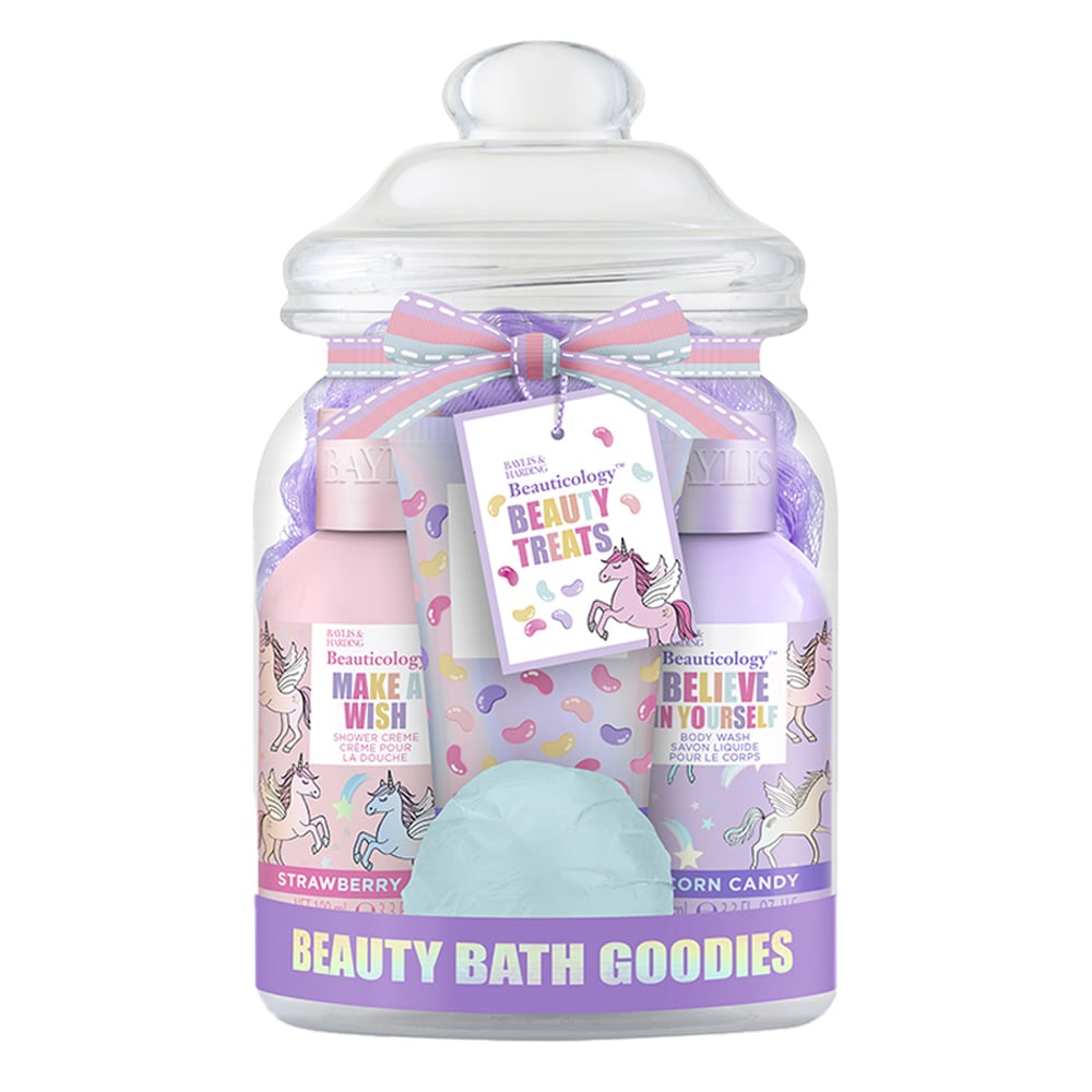 Set de Ducha Baylis & Harding Beauticology Candy Caramelero 4 Unidades